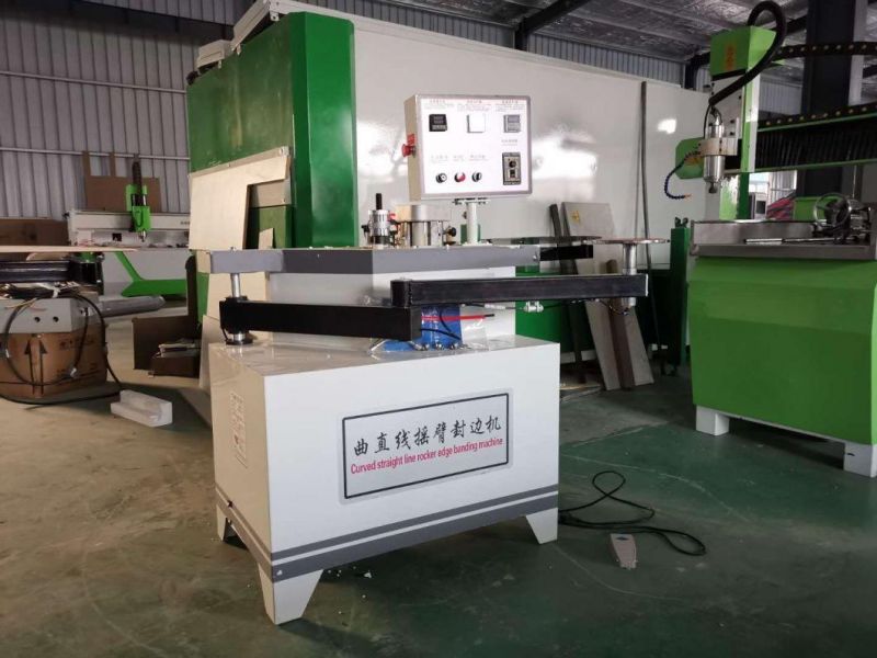Plywood and MDF Machine Curved Straight Line Rocker Edge Banding Machine