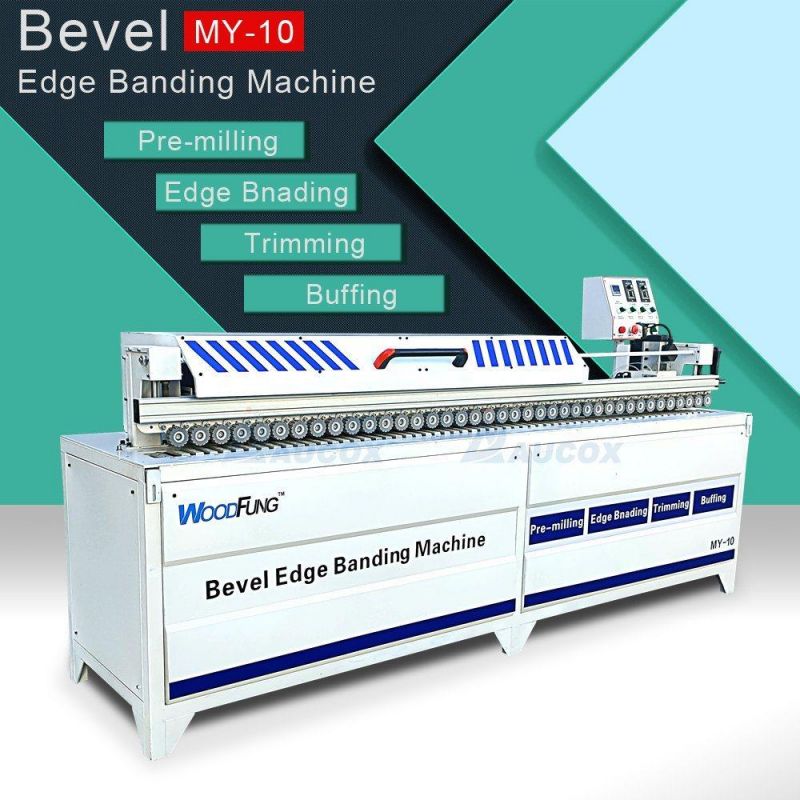 PVC Wood MDF 45 Degree Bevel Automatic Edge Banding Machine