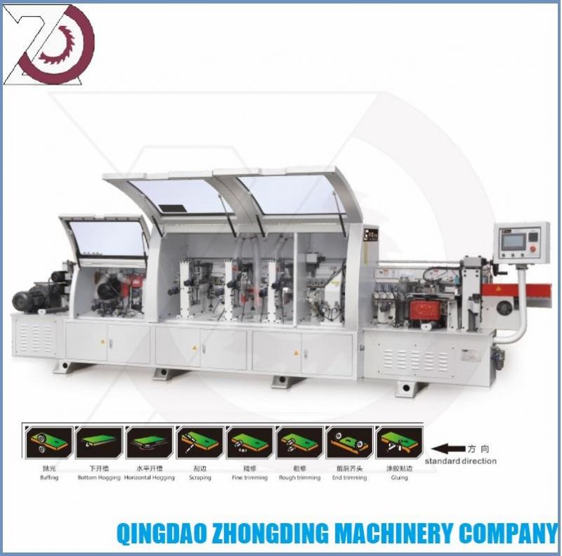 Auto Edge Banding Machine Edge Bander PVC Sealing Machine with Button Slotting