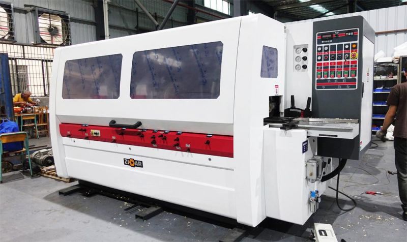 ZICAR high speed 4 side thickness planer four side wood planer moulder