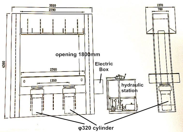 Hydraulic Cold Press Machine for Plywood Making