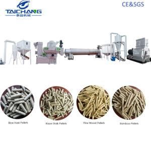 Taichang High Quality Vertical Ring Die Sawdust/Rice Husk/Cotton Stalks Pellet Mill