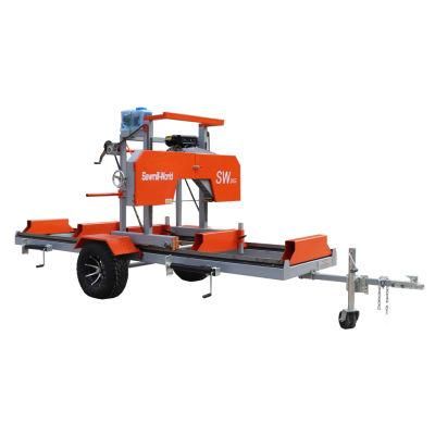 Small CNC Wood Log Cutting Saw Tools Machine Portable