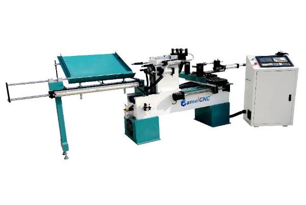 Ca-50 CNC Lathe with Bar Feeder/Wood CNC Router/Woodowrking Lathe