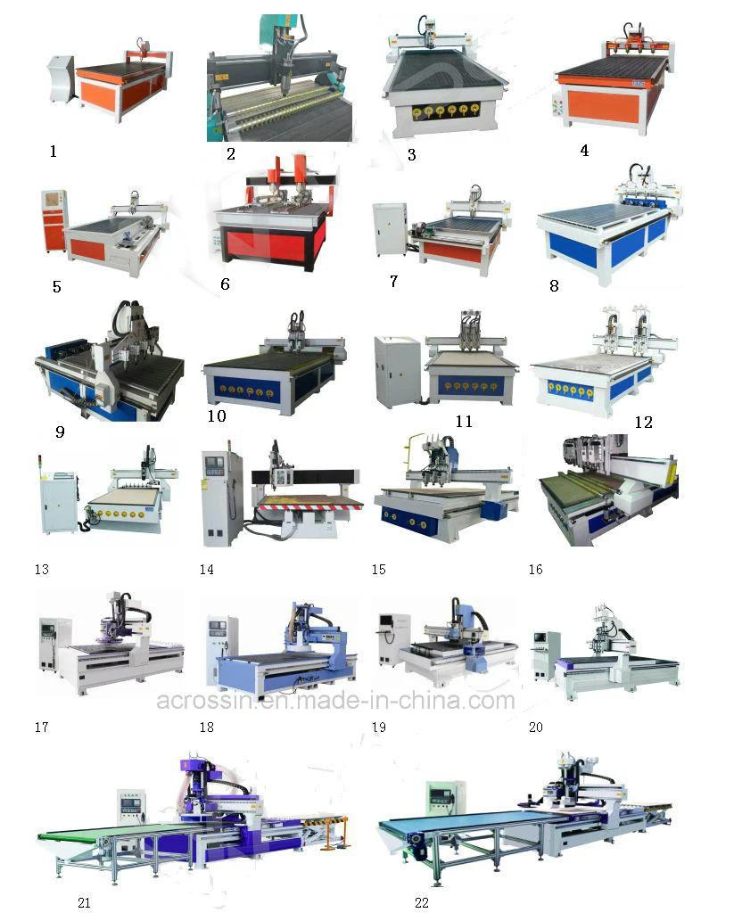 1325 High Precision Cutting Wood/Metal/Acrylic/PVC Hyrid Servo Drive Double Screw Engraving CNC Router