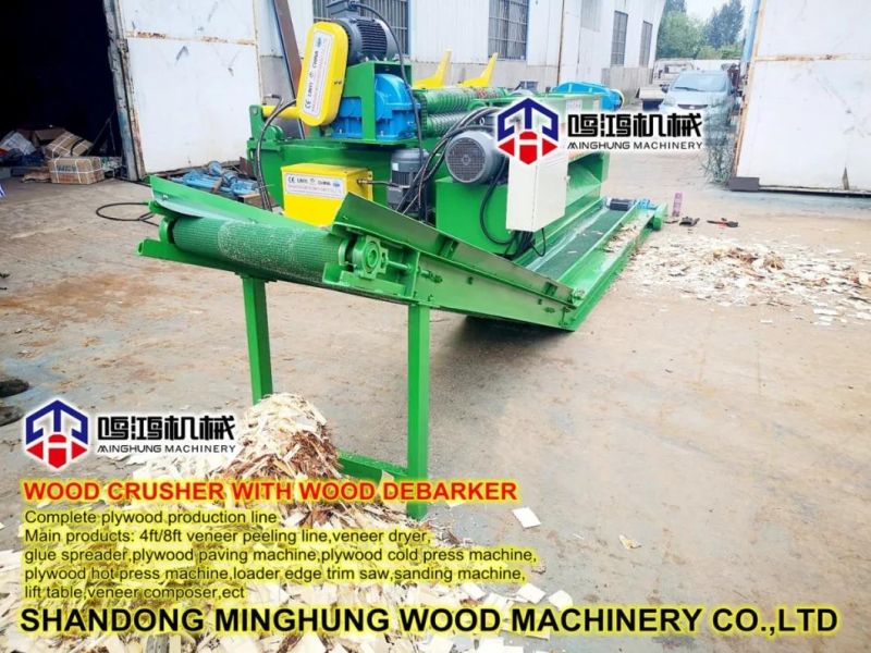 Hydraulic Tree Bark Debarker for Veneer Production