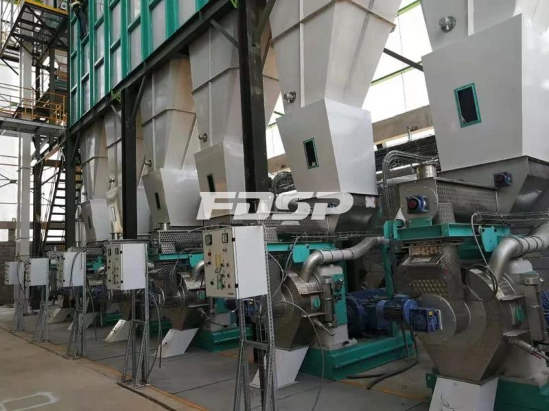 Hot Sale Industrial Biomass Fuel Straw Pellet Press Machine