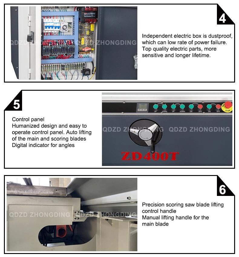 Altendorf Structure High Precison Panel Saw with Digital Display and Electrical Lifting