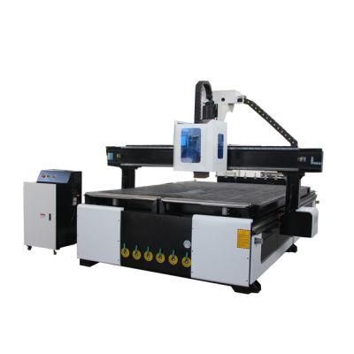 Woodworking Aluminum Automatic Lineartype Atc CNC Router Machine