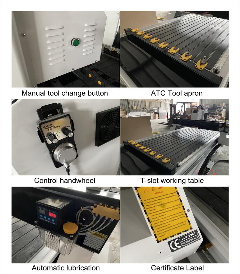 Factory Price 1325 Atc CNC Router with Woodworking