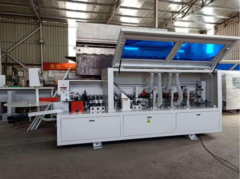 Woodworking Machinery Automatic Edge Bander Machine Profiling Tracking Side Punching, Slotting and Glass Groove Multi-Function Edge Banding Machine for CNC MDF