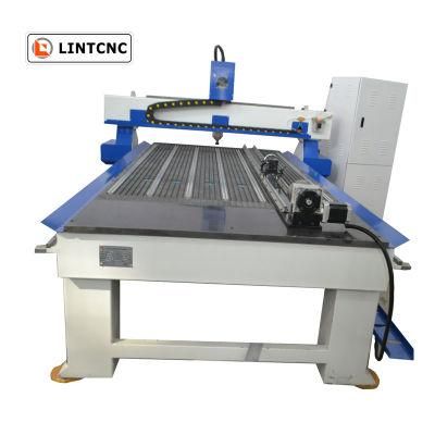 Vacuum T-Slot Combined Working Table Wood Processing CNC Router with 3kw Spindle