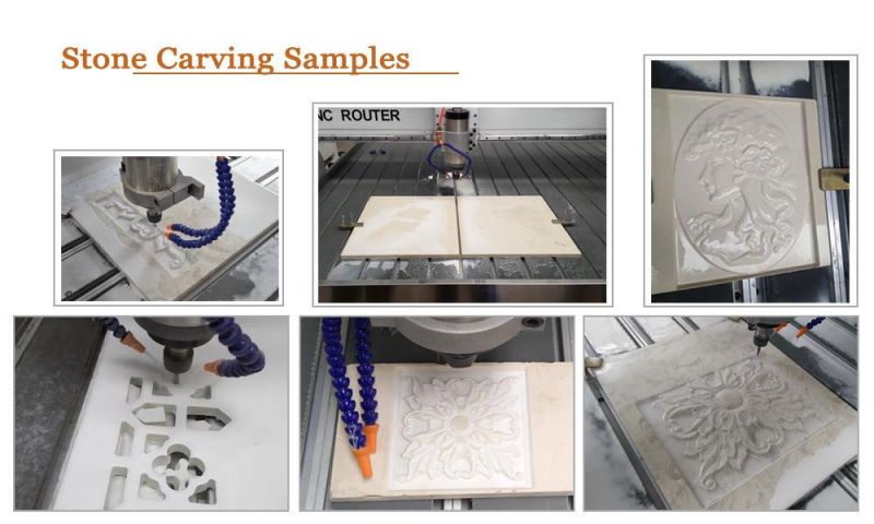 Two Spindles, Heavy Duty Stone, Marble CNC Engraving Machine, CNC Router