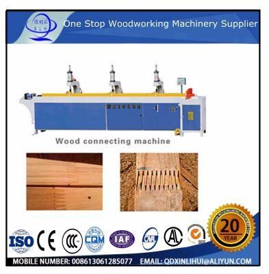 Woodworking Finger Joint Machine/ Plank of Solid Wood Mortice and Tenon Joint Machine for Wood Funeral Coffins Manufacturer.