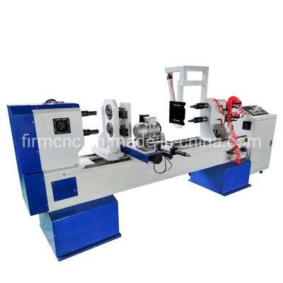 FM15030 Automatic CNC Wood Turning Lathe Machine with Sanding for Roman Column