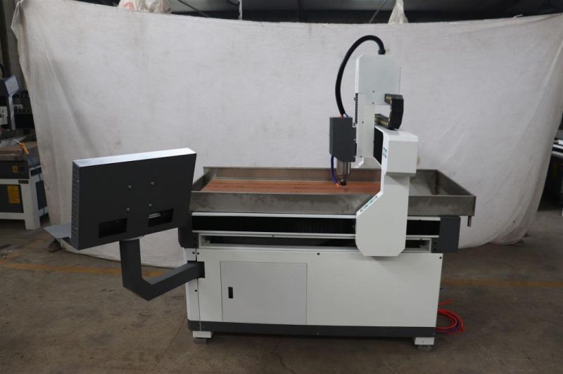 2020 New Design 600*600mm CNC Router Rotating Shaft Aluminum Mold Cutting Machinery