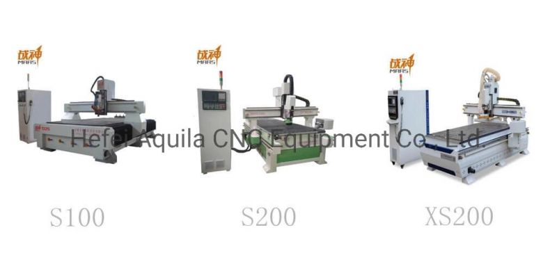 S100 CNC Machine with Automatic Tool Changer CNC Woodworking Machine CNC Cutting Machine CNC Engraving Machine Wood Machinery for Wooden Door Factory