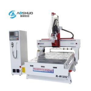 Wood 1325 Auto Tool Changer Woodworking CNC Router Machine with Vacuum Table