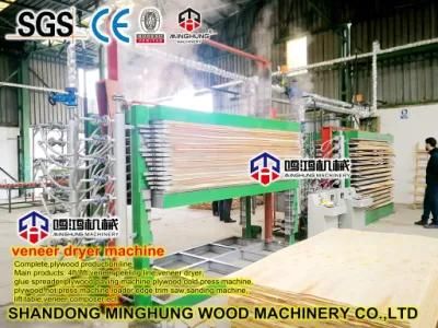 Plywood Machine Hot Press Dryer Machine for Wood Veneer