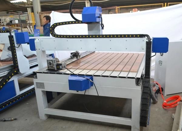 China 2.2kw Spindle 4axis 6090 1212 1224 CNC Router Machine with Rotary Axis Price