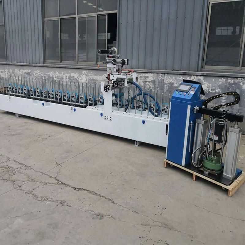 Bxw350c Hot Glue Door Frame Profile Wrapping Machine