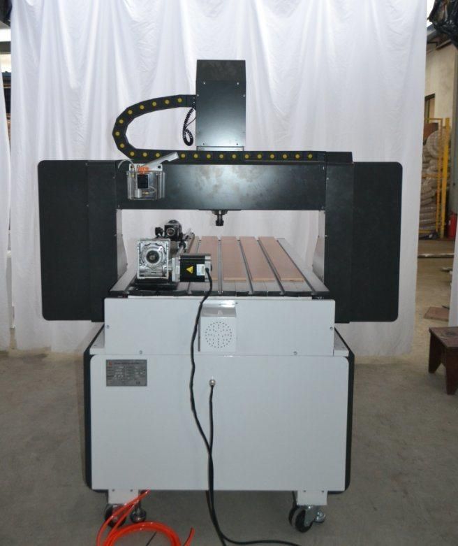 High Precision PVC Aluminum Wood Portable Mini Machine 3D Advertising 6090 9012 CNC Router for Guitar Making