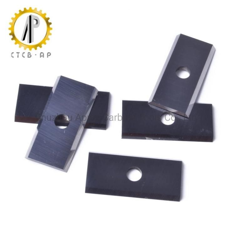 High Precision Tungsten Carbide Woodworking Planer Knives Indexable Cutter Knives