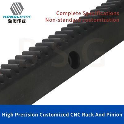 High Precision Spur Gear Rack DIN6 M1.5 24*24*1000mm