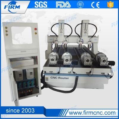 4 Axis Wood CNC Router Cylinder Engraving Machine Machine