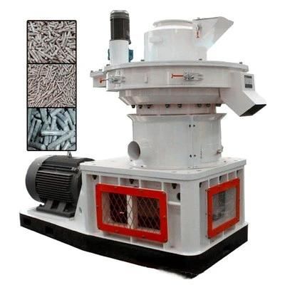 Vertical Biomass Fuel Wood Pellet Mill Straw Sawdust Granulator