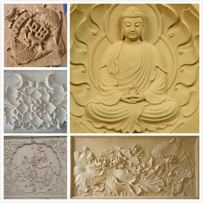 3D Design Wooden Craft Engraving Cutting Wood CNC Machine Sign 2040 CNC Router with Vacuum Table