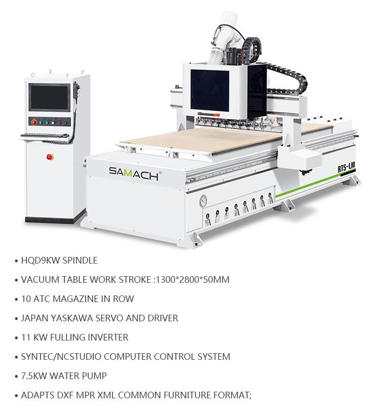 Woodworking Cutting Routing CNC Router Machine