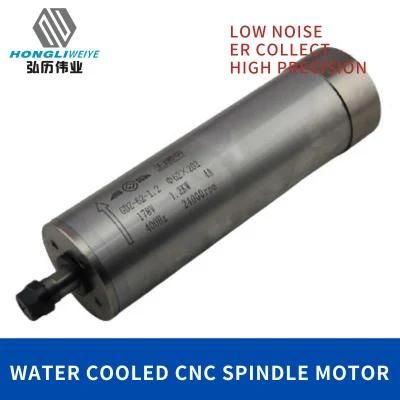 Water Cooling 1.2kw Er11 Collet Spindle for Drilling Milling and Engraving