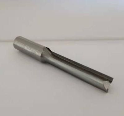 Straight Cutter in Long Design, Shank Tool with Two Edges