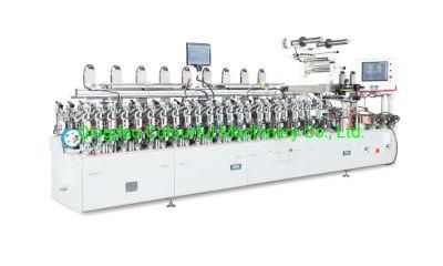 Full Automatic CNC Laminating Machine with Hot Glue Machine