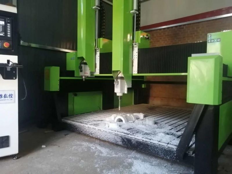 3D Mold Making Wood CNC Milling Machine Price 4 Axis CNC Router for EPS Styrofoam