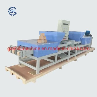 Gashili Factory Top Quality Three-Head Wood Pallet Block Machine