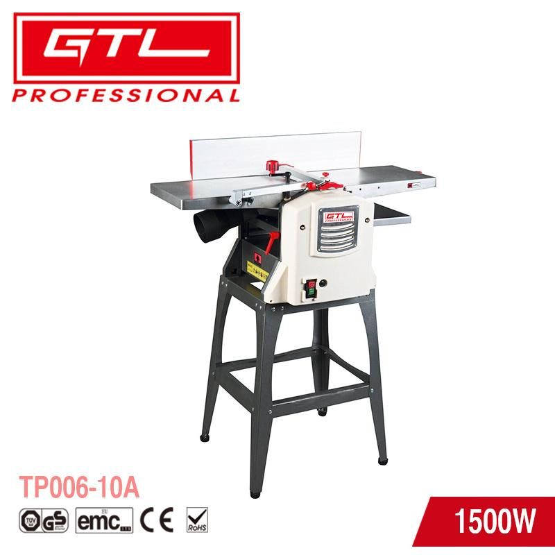 1500W Jointer/Planer 10" 2 in 1 Combine Woodworking Machine Electric Tools Thicknesser Planer with Stand (TP006-10A)