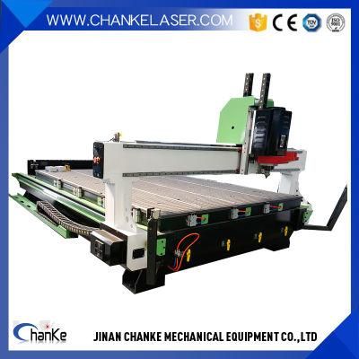 CNC Plywood/MDF Router Machinery with 3 Spindles Atc 1325 1318 2030