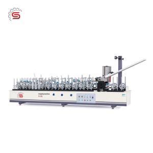 MDF Profile Wrapping Machine with Hot Glue