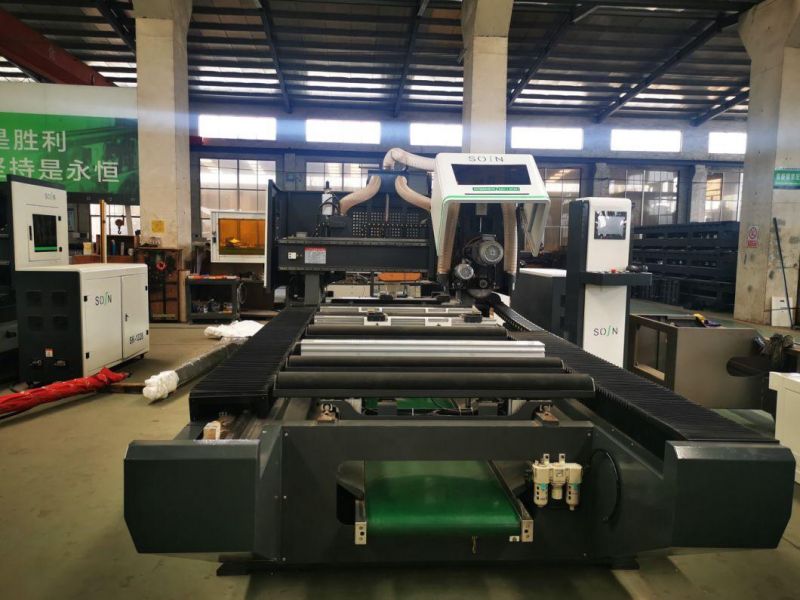 Automatic CNC Four Sides Cutting Machine for Sold Door