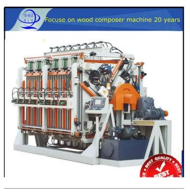 Four Sides Wood Rotary Hydraulic Pressing Jointer Machine for Lumber Core Board/ Construction Plywood Woodwork