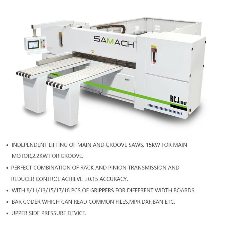 Automatic Woodworking Panel Saw for High Precision Wood Cutting