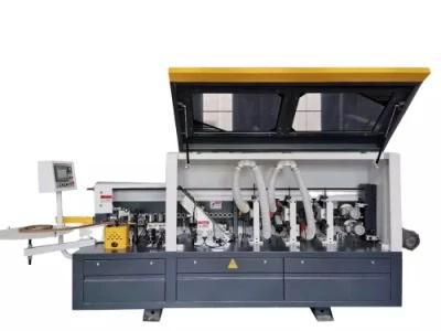 Automatic Wood MDF PVC Corner Trimming Edge Banding Machine with Corner Rounding Trimming