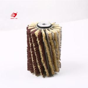 Tampico Fiber Sander Paper Sisal Roller Brush for Machine Polishing