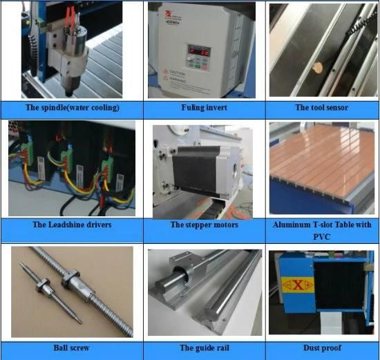 CNC Milling Machine 3 4 Axis Mini CNC Router Multi Spindle