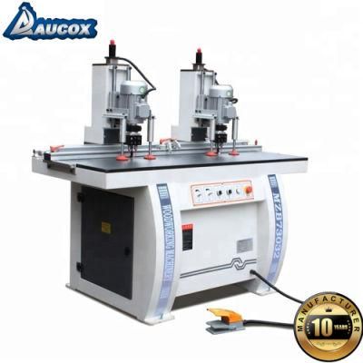 Mzb73212 Horizontal Wood Two Spindle Holes Drilling Machine Boring Machine with 35mm Hole for Wood/Door/Cabinet/Kitchen