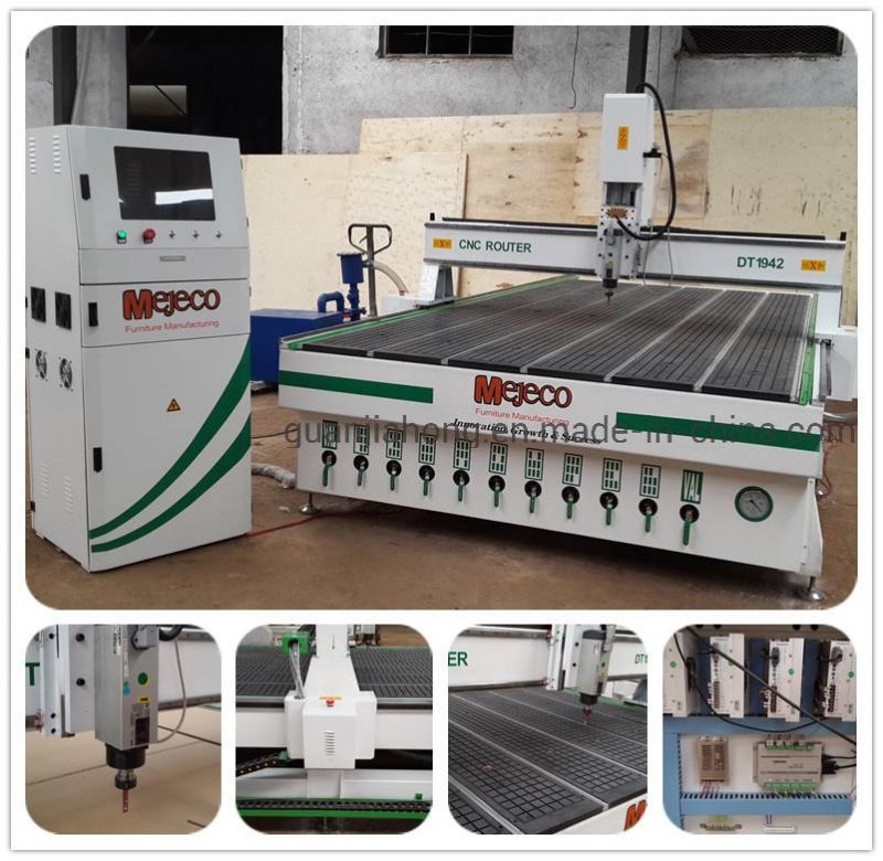 1942 Engraving Machina Woodworking CNC Router for Wood, Acrylic, Aluminum, Plastic, Advertising