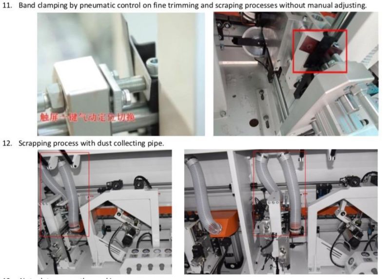 Qingdao MDF Furniture Automatic Edge Banding Machine with Contour Tracking