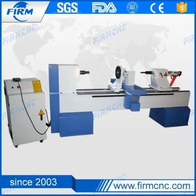 Woodworking Machine Single Axis Two Knives CNC Wood Lathe